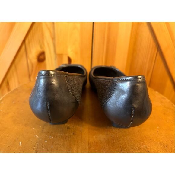 AK Anne Klein Womens Heels 6M Gray Fabric Pumps Shoes 1” iFlex - Picture 4 of 9